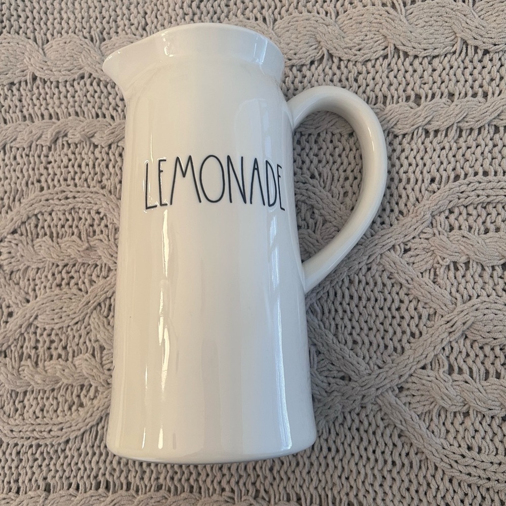 Rae Dunn lemonade pitcher